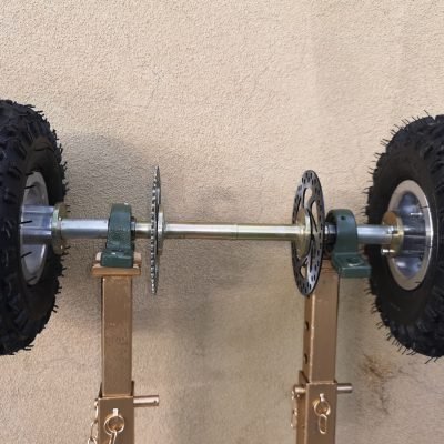 26″ Rock Trike Axle with Hardware