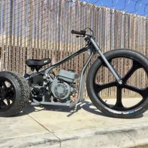 Gray Runner Mini Trike – High-Performance Maxi Mini Trike (250cc 2-Stroke)